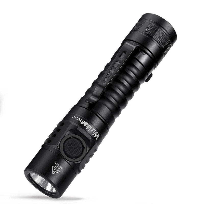 Wurkkos FC11C 519a 5000k 90+ CRI  with battery BLACK