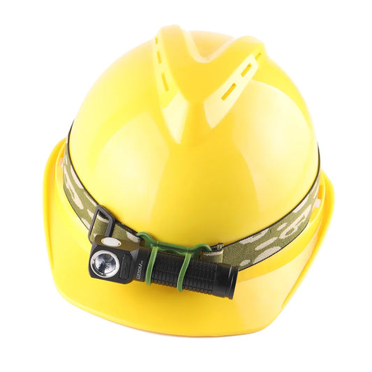 Convoy H2 Headlamp 519a 5000k 18650 light Clip & headband included