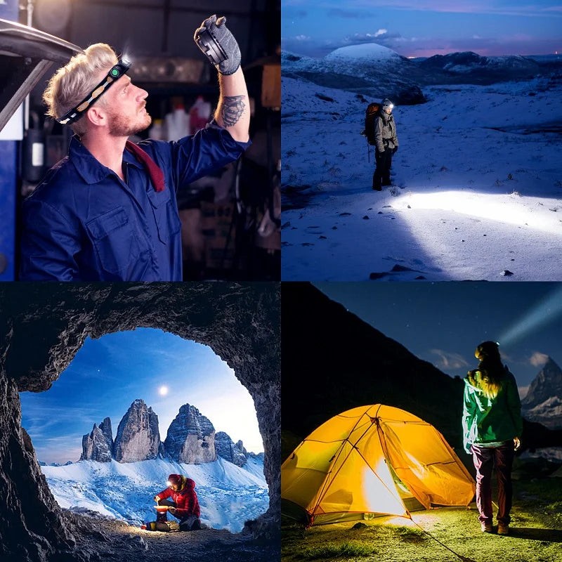 Sofirn H25L 1000lm TN3535 5000k LED head torch usc battery & head strap included