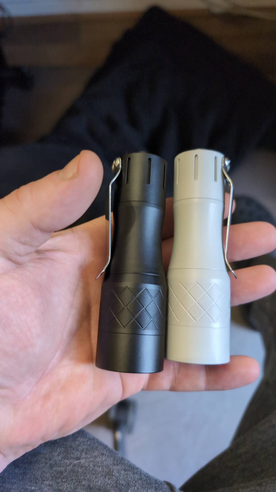 NlightD L3 LEP flashlight 1000lm 1500m 18350 battery inc