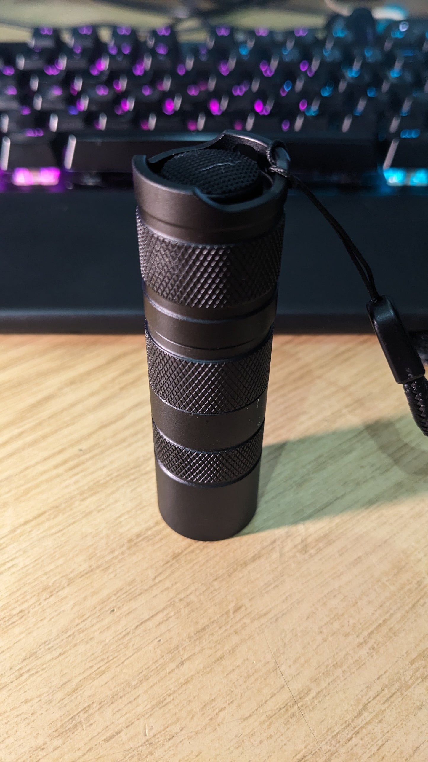 Convoy s2+ 18350 tube black (regular thread)