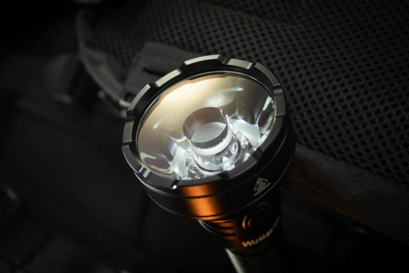 Mega thrower - Wurkkos TD01C 21700  SFT40 6500k  USB-C 2200LM Torch PMMA Lens Throw 1039M IPX8 Waterproof Tail Switch - battery included