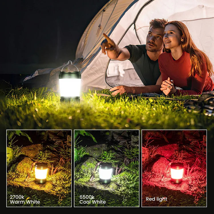 Sofirn LT1S usbc lanterns 3 different led colours battery inc - Black