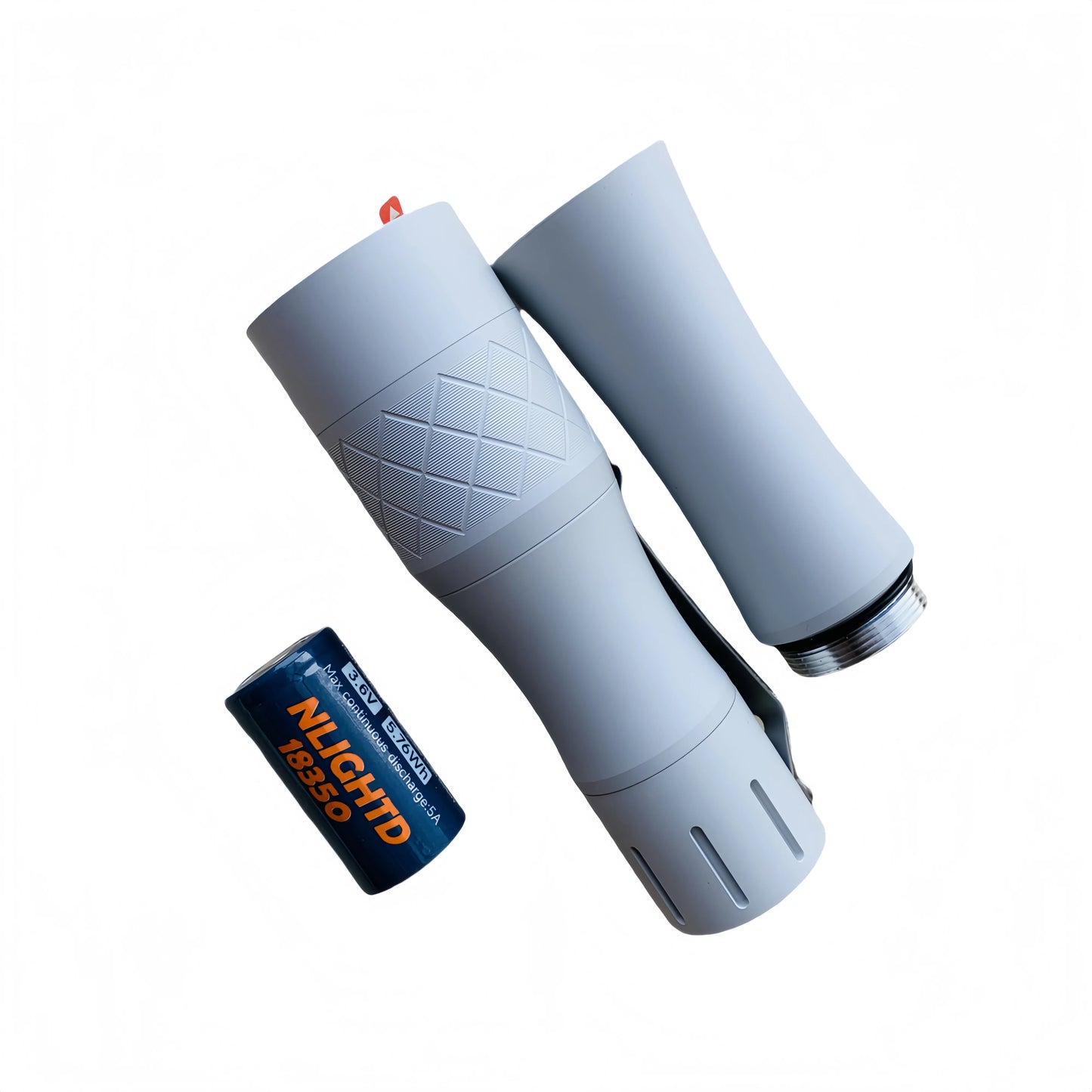 NlightD L3 LEP flashlight 1000lm 1500m 18350 battery inc