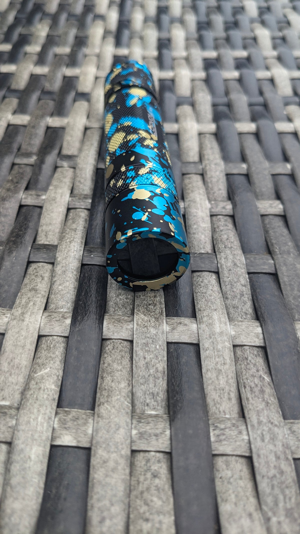 Limited edition Convoy s2+ uv colourful black camo