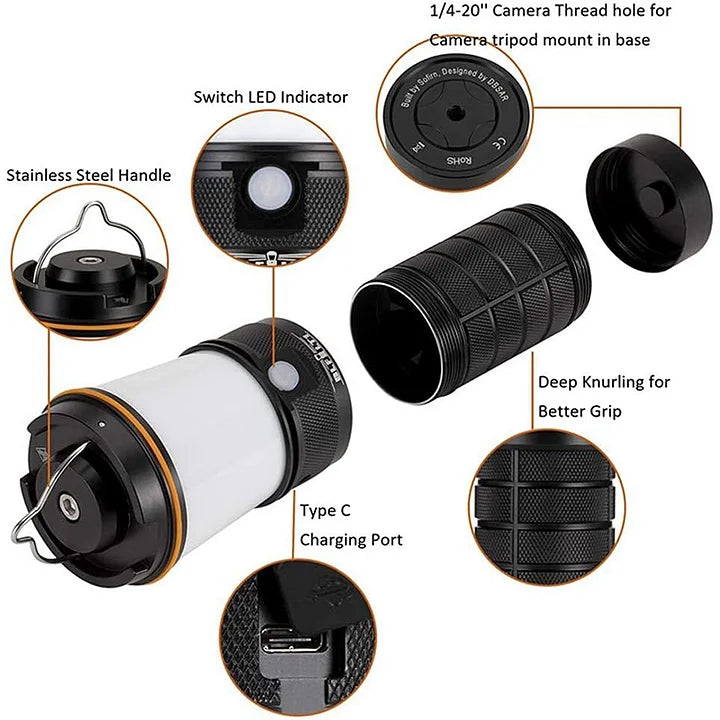 Sofirn LT1 BLF Anduril 2 Lantern batteries included