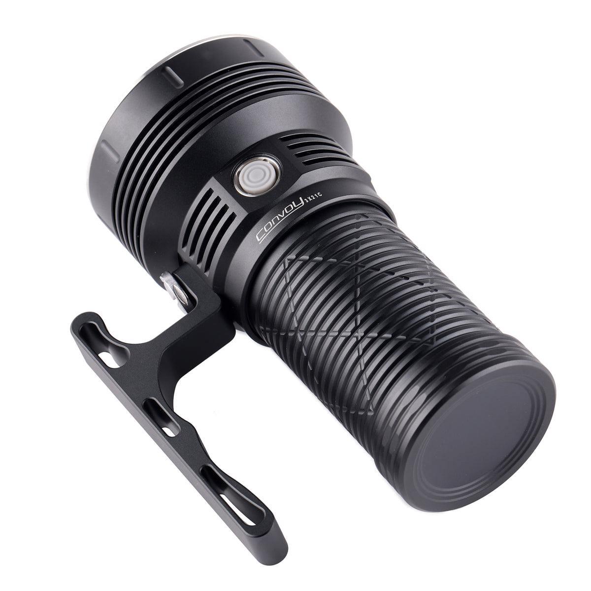 Convoy 3X21C 21700 flashlight LHP531 5000k extreme flood 700m+