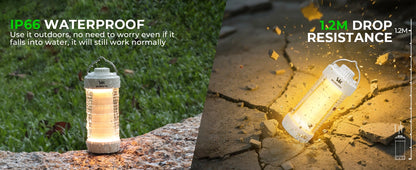 Wurkkos CL01 Camping Light with Adjustable Colour Temperature/Power Bank/RGB Police Modes/Magnet Tail/21700 Battery Replaceable