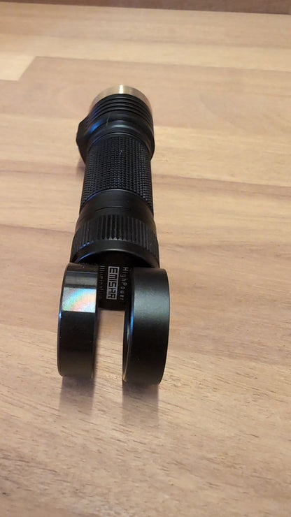 Emisar D4V2 Black / Brass High Power LED Flashlight 519a 5000k domed