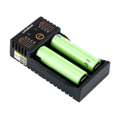 LiitoKala lii-202 dual bay USB-C battery charger