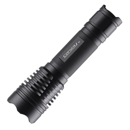 Convoy M1 18650 flashlight LHP531 4000k 10a buck driver BLACK