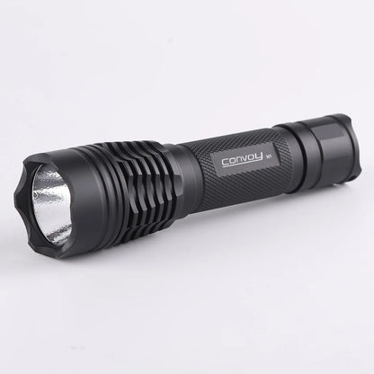 Convoy M1 18650 flashlight LHP531 4000k 10a buck driver BLACK