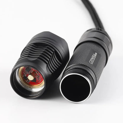 Convoy M21B 21700 flashlight LHP531 4000k 10a BUCK driver BLACK