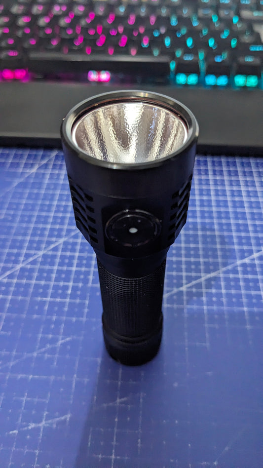 Emisar D1K NTG50 4200k Lume X1 boost driver OP reflector Metal switch button black pvd parts op reflector