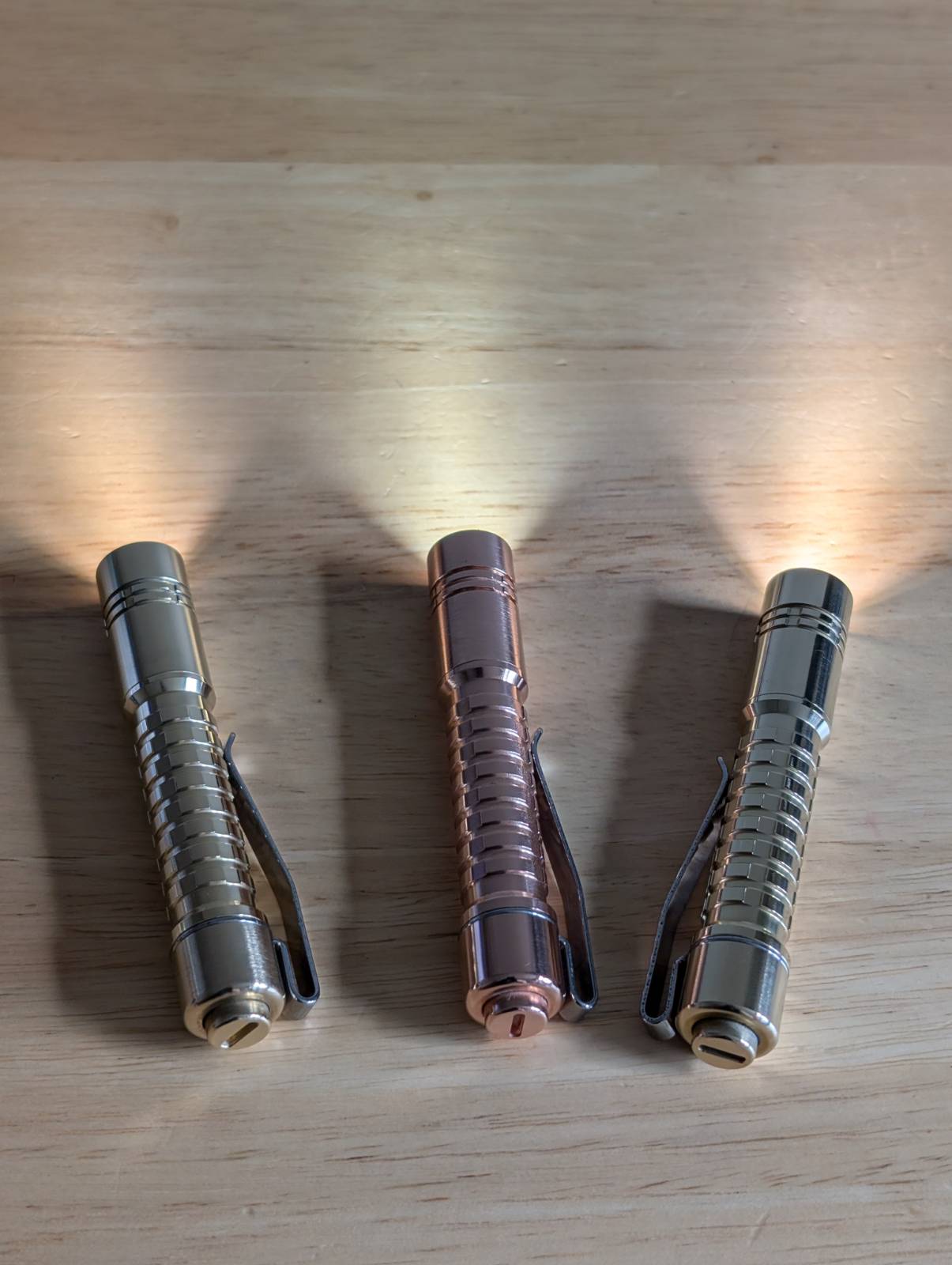 Reylight Pinapple Mini Brass 4000k / Copper 5000k 519a 90+ CRI - Only Copper left.