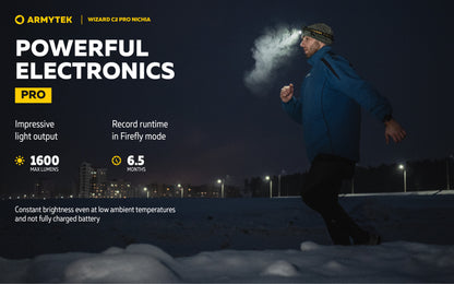 Armytek Wizard C2 Pro Nichia 144a 4500k - 10 year warranty