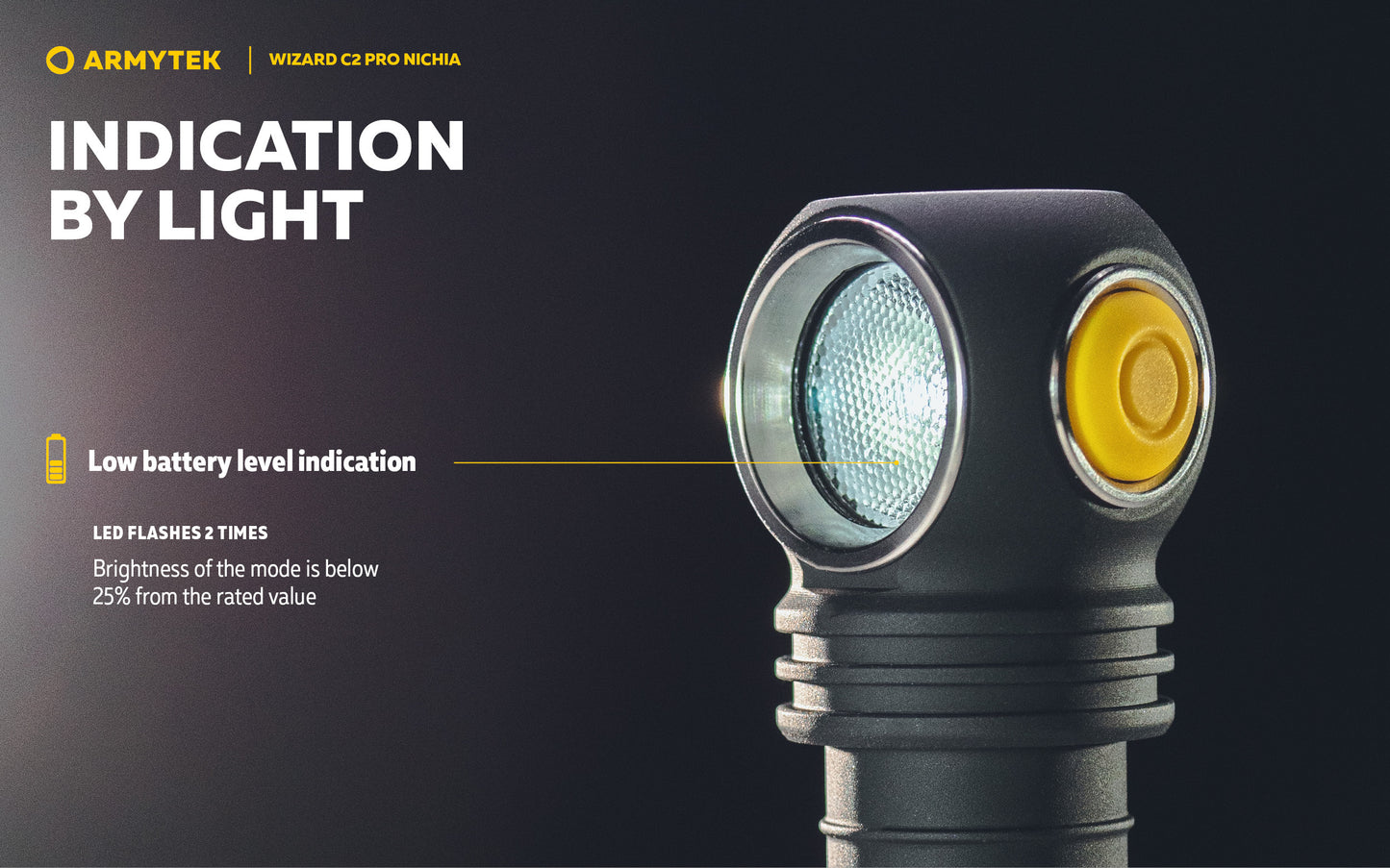 Armytek Wizard C2 Pro Nichia 144a 4500k - 10 year warranty
