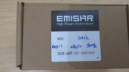 Emisar DA1K 21700 HIGH POWER LED FLASHLIGHT BLACKEDOUT NTG50 5000k RGB