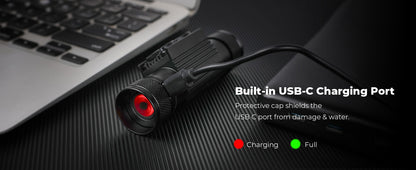 Sofirn H25LR head torch, headband, battery & charger included