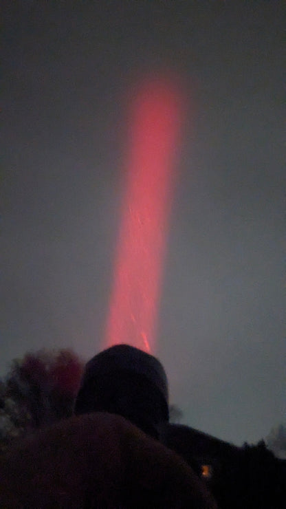 M1 18650 flashlight Osram BoostHX CULPM1.23 RED LED 5a BUCK driver