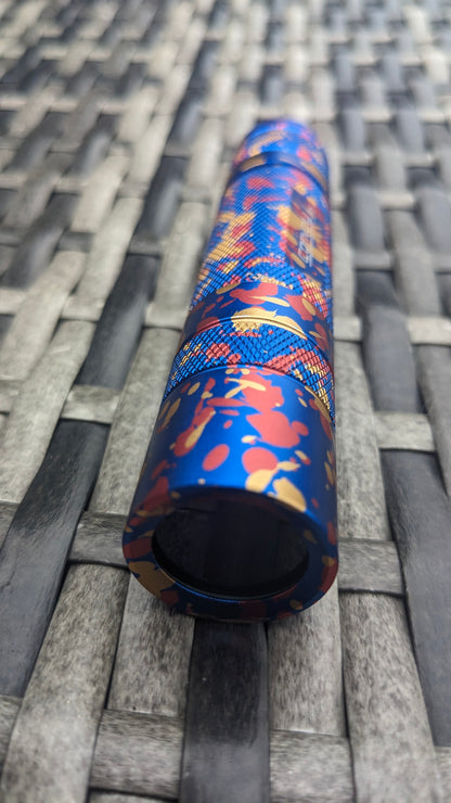 Limited edition Convoy s2+ uv colourful Blue Camo