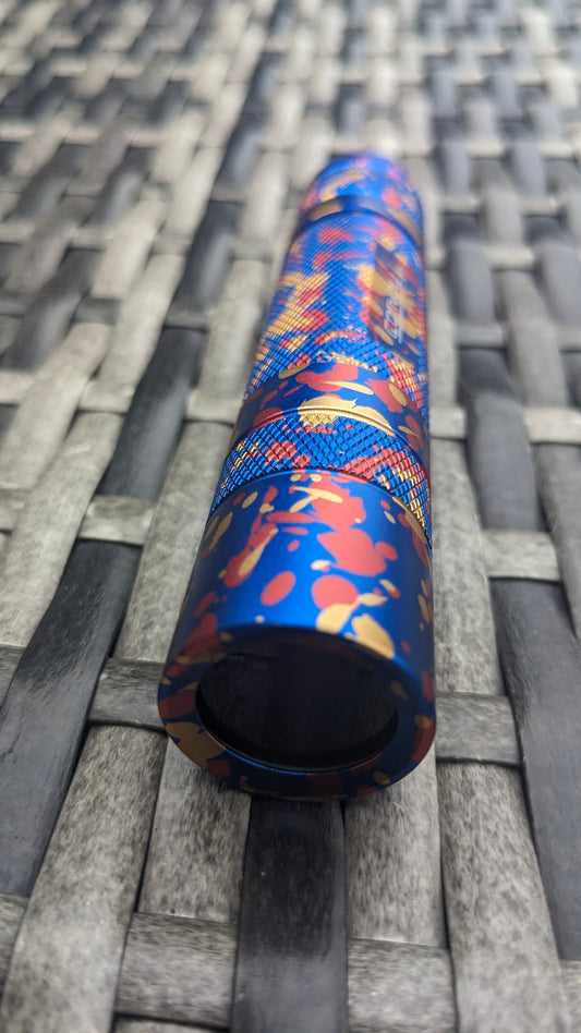 Limited edition Convoy s2+ uv colourful Blue Camo