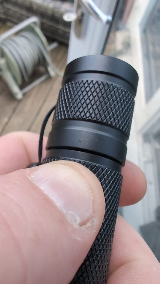 Convoy S2 UV 365nm , CUN66A1B 18650 flashlight - Blemished